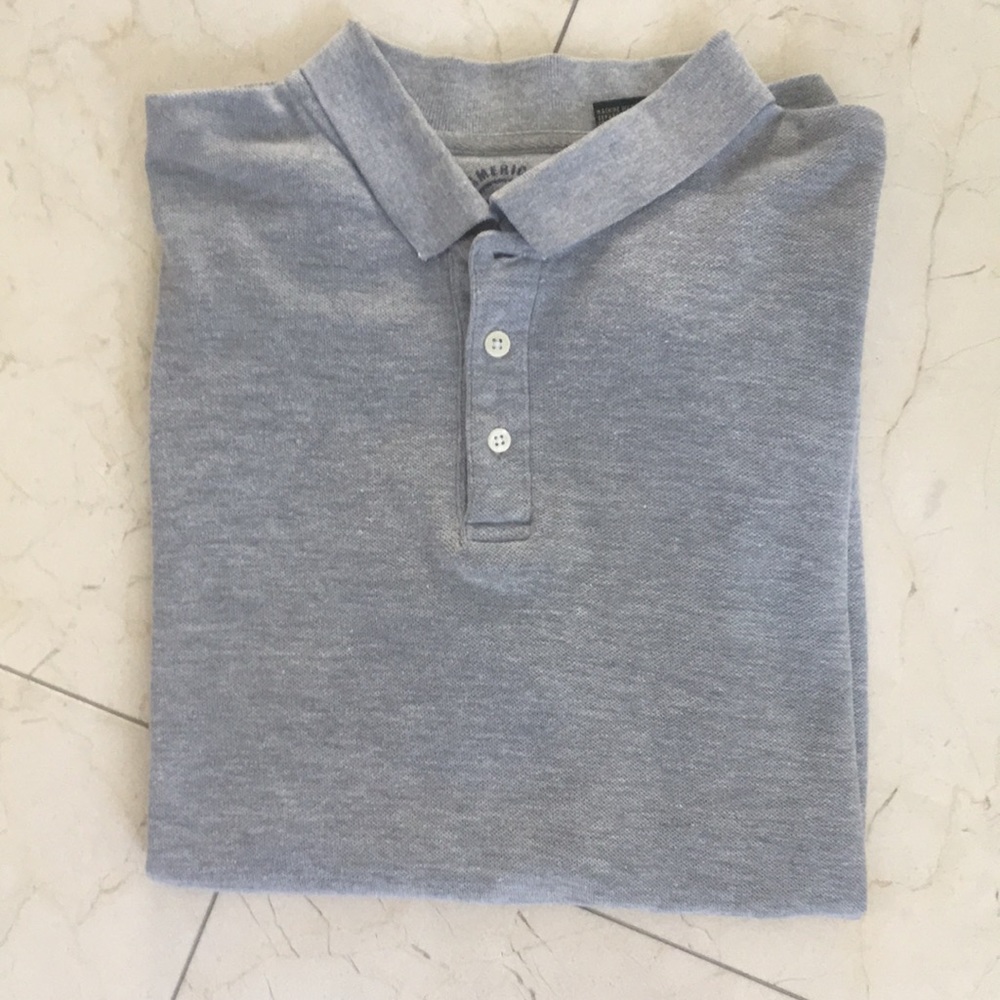 American Outpost Gray Polo